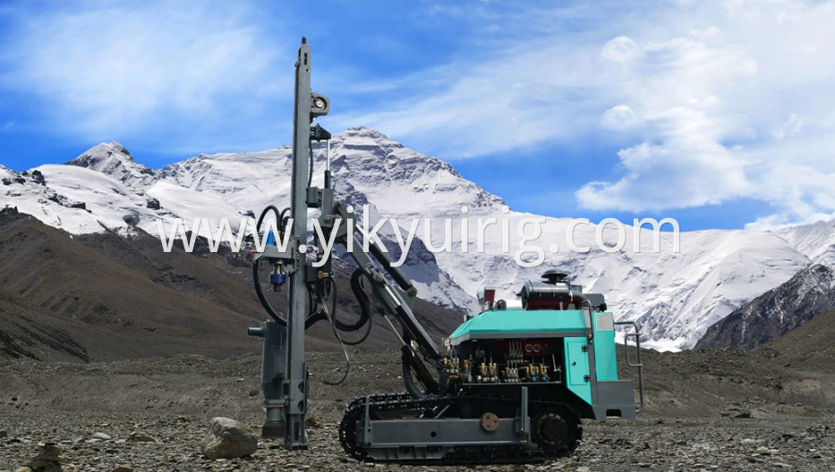 Ykhfh680 Easy To Operate Borewell Drilling Machine 30m Dth Water Well Drilling Rig 4